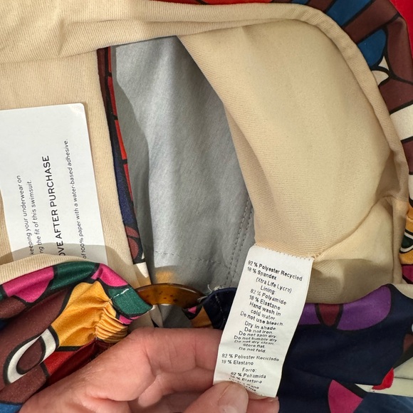 Farm Rio One-Shoulder Bikini Set Anthropologie - Picture 6 of 9